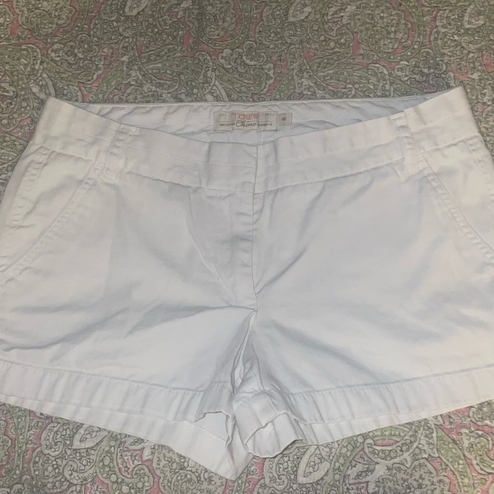 J. Crew chino, broken-in, sz.8 shorts - Picture 1 of 4